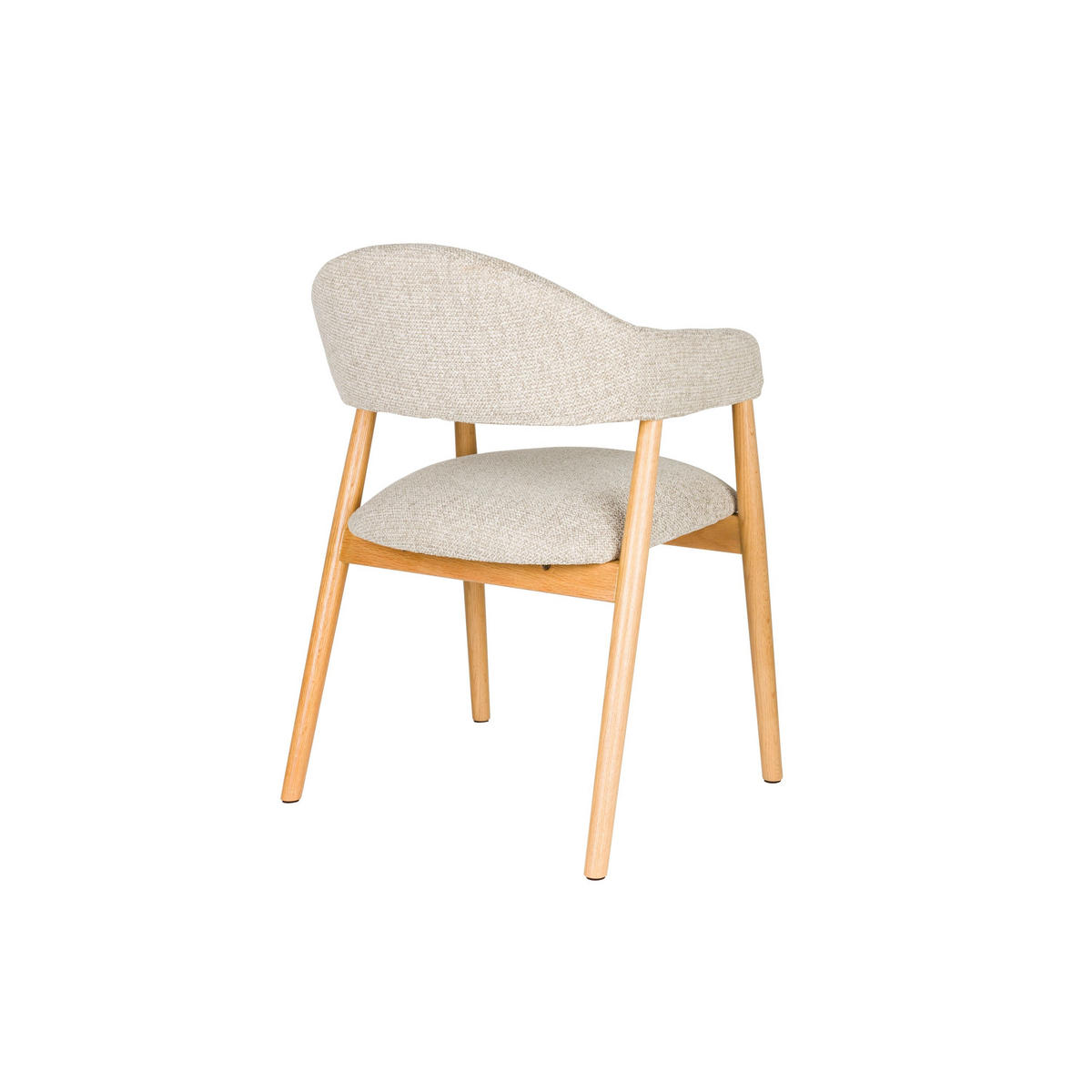 ESSZIMMERSTUHL Indy Hellbraun/ Beige - 2 er Set - Beige, Kunststoff (56/81/54cm) - Housecraft Living