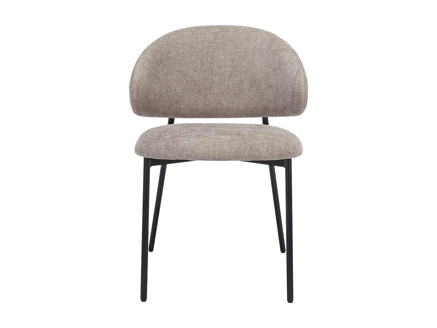 STUHL - 51 cm x 54.5 cm - stoff - taupe Vosinia - Taupe, Textil (51/75/54.5cm) - Vente-Unique