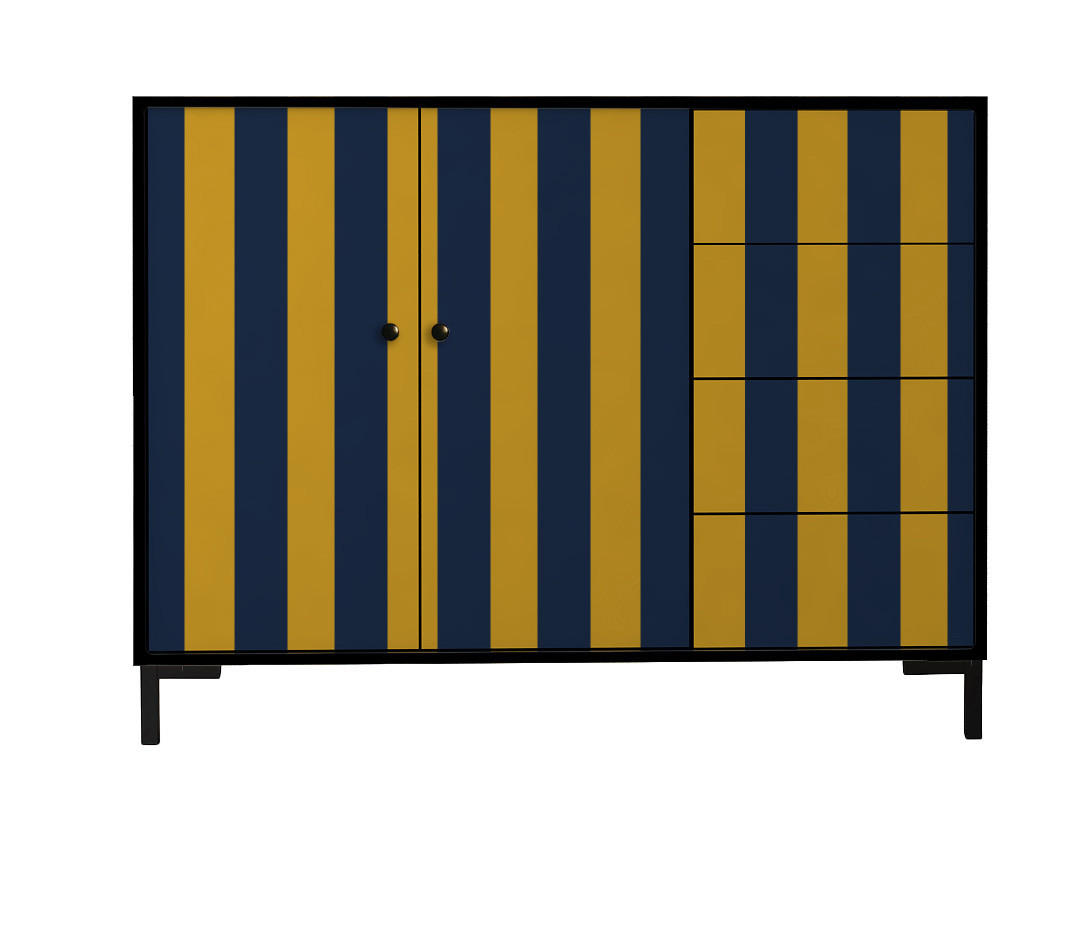 RNT By Really Nice Things Kommode Gelb 45x84x113 cm