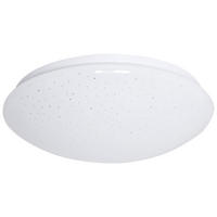 LED DECKENLEUCHTE Weiß Sternenhimmel Effekt - Weiß, Metall (33/10.2/10.2cm)