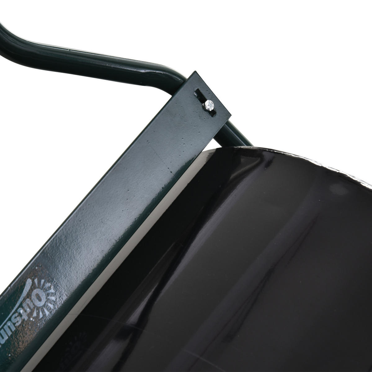 RASENWALZE DE-10115 mit U-Griff, 60 L Füllvolumen Schwarz - Schwarz, Metall (40/123/57cm) - ComfortXL