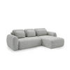 ECKSOFA Gaston Mit Schlaffunktion - Grau, Holzwerkstoff/Textil (304/190cm) - Fun Möbel