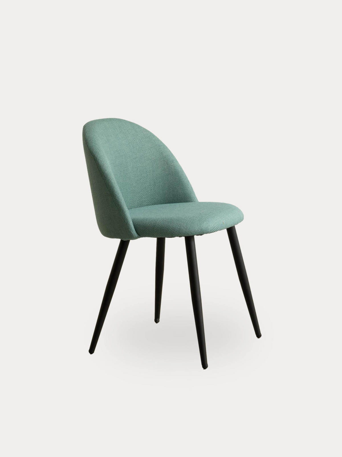 POLSTERSTUHL Brila Minze 51 cm x 77 cm - Mintgrün, Textil (51/77/54cm) - Kenay Home