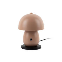 TISCHLAMPE Mono LED 14/14/18 cm - Braun, Metall (14/14/18cm) - Leitmotiv