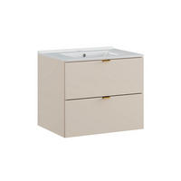 WASCHTISCH 60cm Azel Kaschmir - Beige, Holzwerkstoff (60/50/46cm) - Petits-meubles