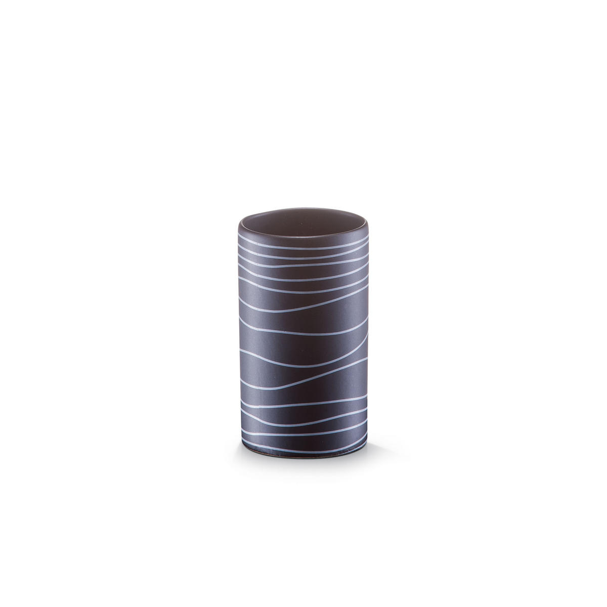 BADACCESSOIRESSET 4-tlg. - Keramik, Schwarz - Schwarz, Keramik (6.5/17.5/6.5cm) - Zeller Present