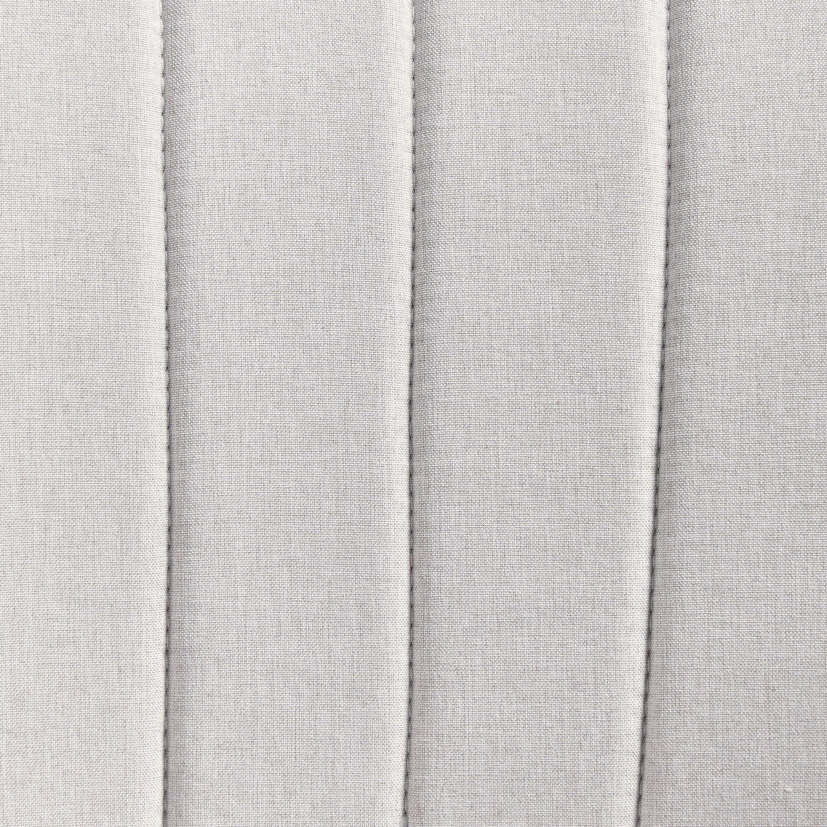 ESSZIMMERSTUHL 2er-Set Polyester Grau Alice - Grau, Textil/Metall (45/83/52cm) - Beliani