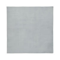 TEPPICH Hellgrau 160/160 cm Vantira - Hellgrau/Grau, Kunststoff (160/160cm) - Beliani