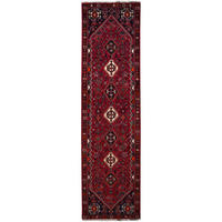 TEPPICH Gashgai Rot 301/82 cm Schurwolle - Rot, Textil (82/301cm) - Looma
