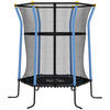 KINDERTRAMPOLIN - Blau, Kunststoff/Metall (163.5/163.5cm) - HOMCOM