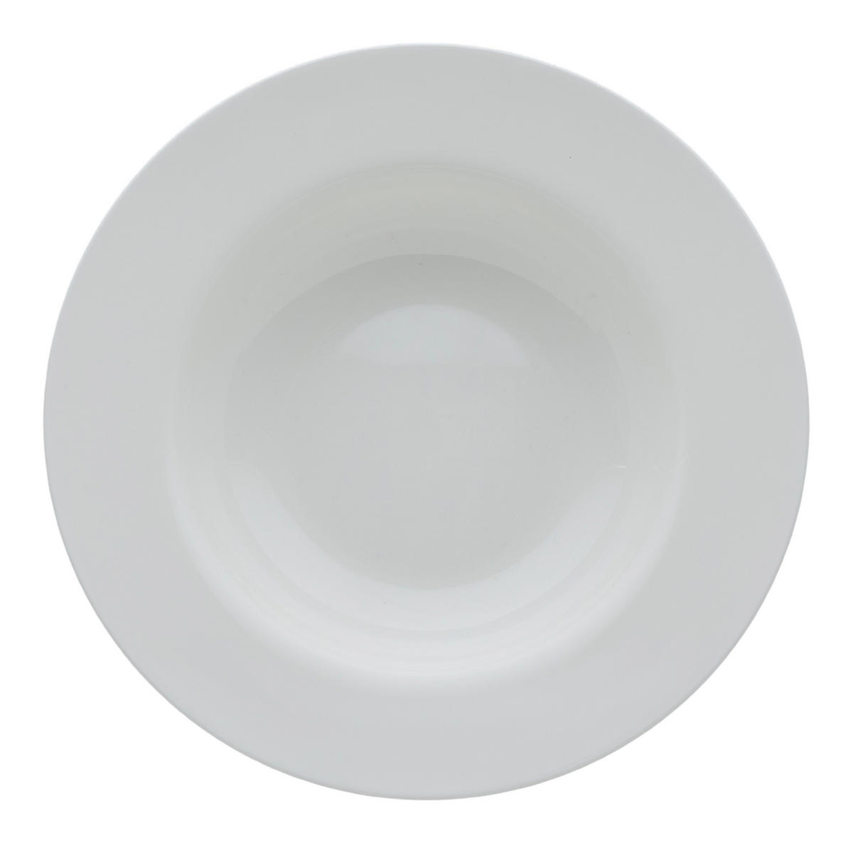 TIEFE PLATTE Bianco2 - Weiß, Keramik (23cm) - home&you