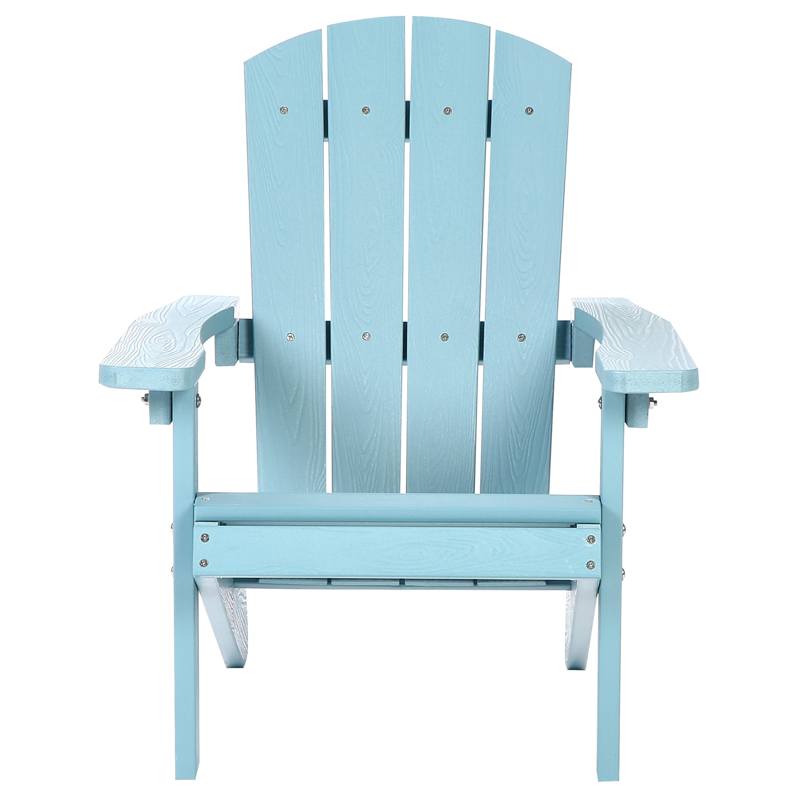 KINDERSESSEL Blau Adirondack - Blau, Kunststoff (40/64/50cm) - Beliani