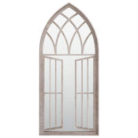 SPIEGEL Sand 100x45 cm Eisen für Innenbereich - Creme, Metall (100/45/1cm) - furnicato