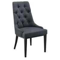 ESSZIMMERSTUHL Chester - Grau, Textil (53/100/60cm) - [en.casa]