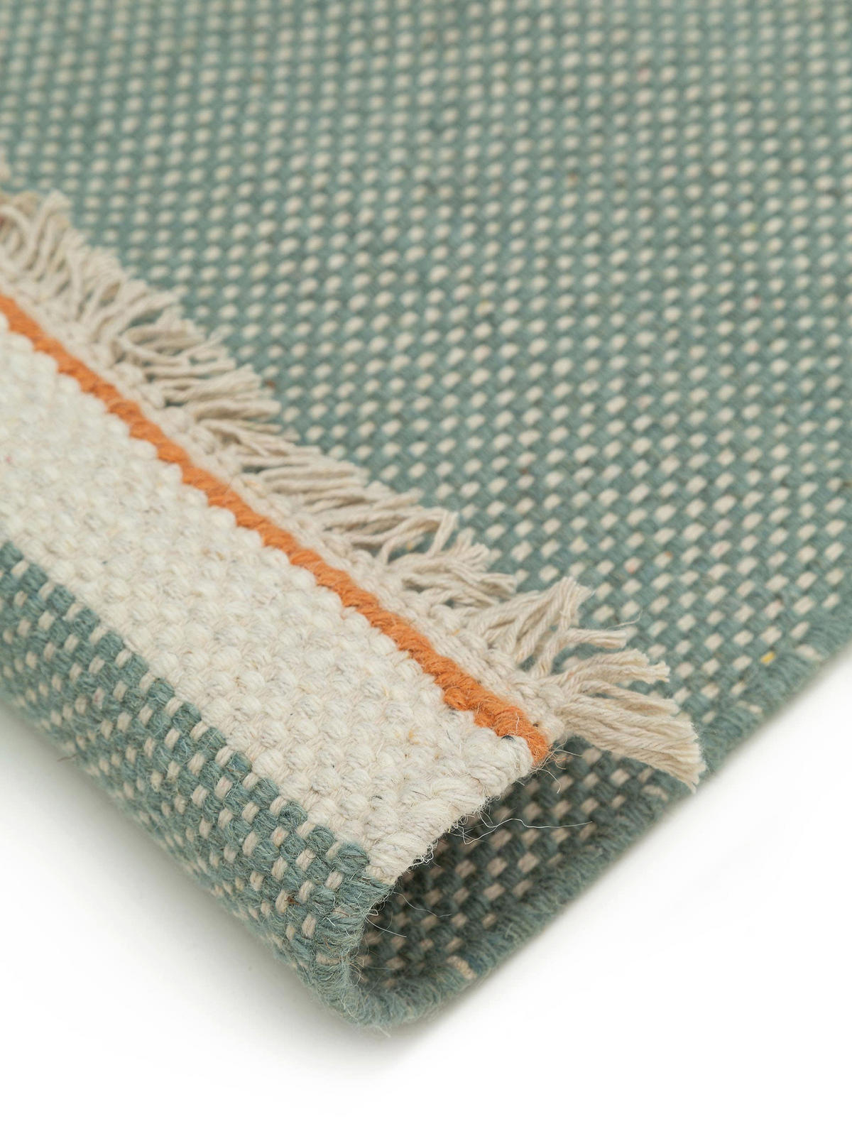 WOLLTEPPICH-LÄUFER Karla Mint 80x250 cm - Mintgrün, Textil (80/250cm) - benuta Pop