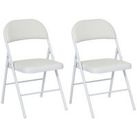 KLAPPSESSEL Weiß 2 Stück - Weiß, Naturmaterialien (45/78/46cm) - GiPP