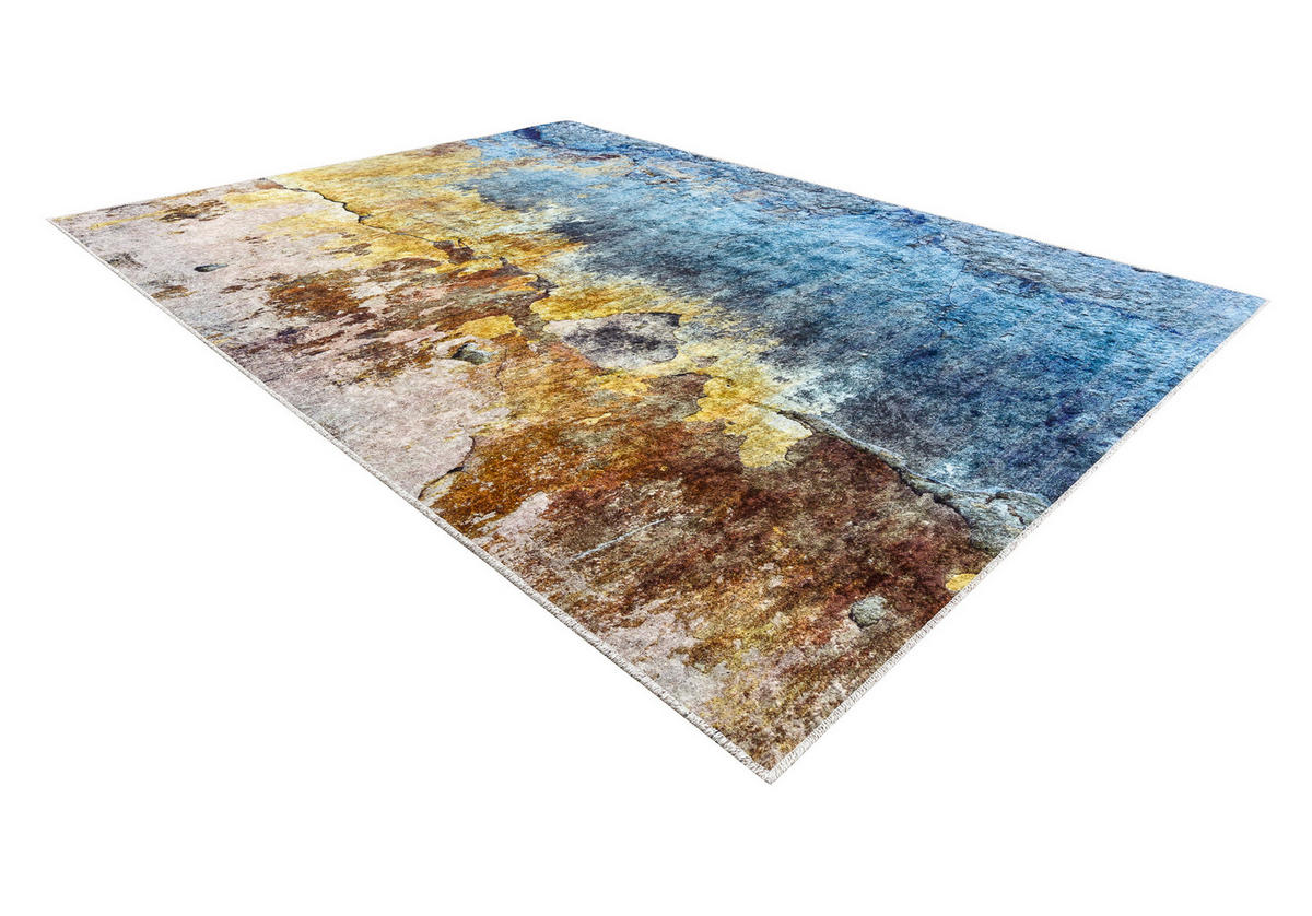 TEPPICH Miro 160/220 cm - Blau, Textil (160/220cm) - rugsX