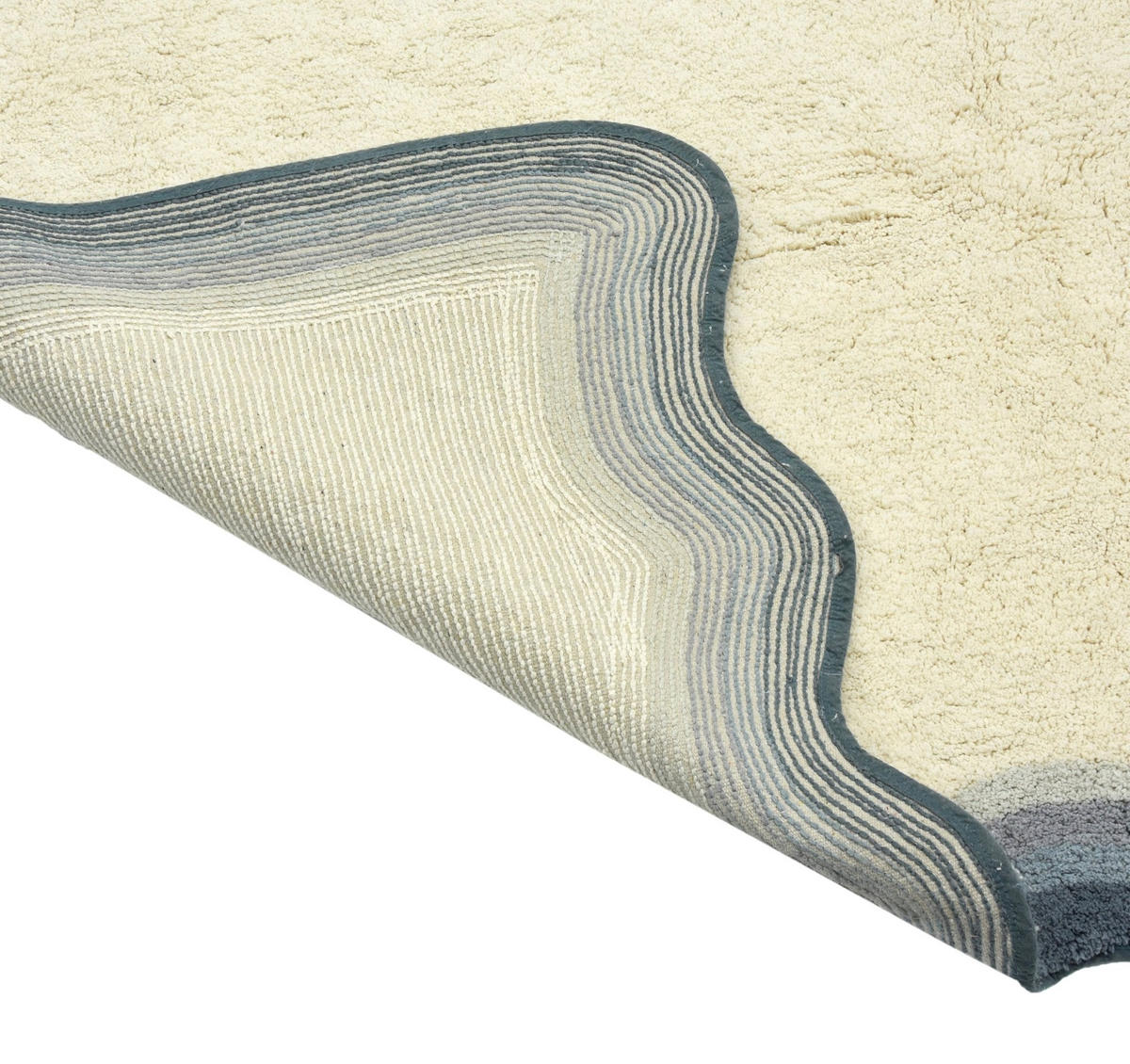 KINDERTEPPICH aus maschinenwaschbarer Baumwolle blau - Blau, Naturmaterialien (200/290cm) - AFK Living