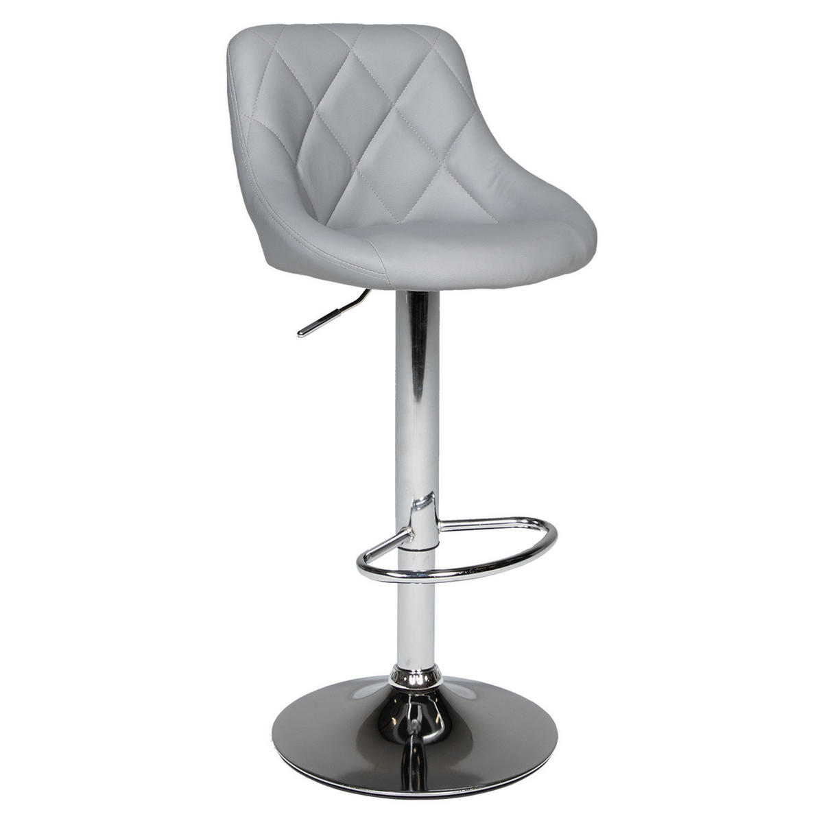 BARHOCKER Jasper Grau - Grau, Kunststoff (46/106/48cm) - Happy Garden