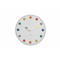 WANDUHR Design Weiß 42/42 cm - Weiß, Holzwerkstoff (1.88/42/3cm) - ONZENO