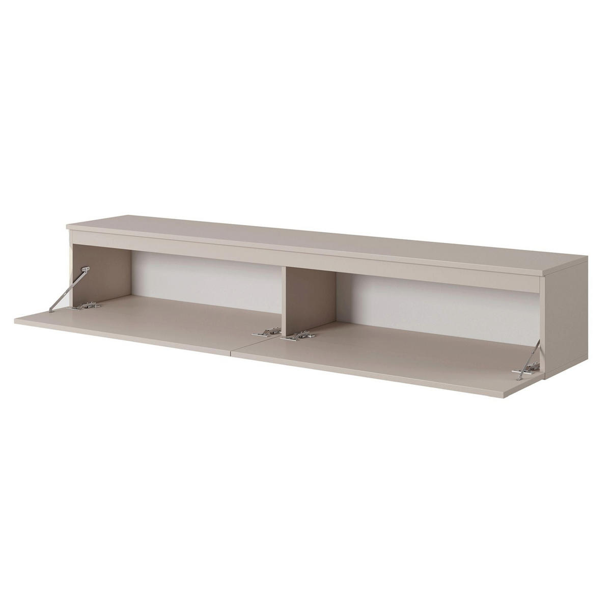 TV stolek Seney šedobéžový 175/30/32 cm - šedohnědá, kompozitní dřevo (175/30/31.6cm) - Selsey
