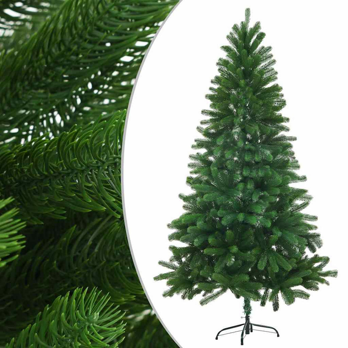 WEIHNACHTSBAUM Künstlicher Naturgetreue Nadeln 150 Cm Grün - Grün, Kunststoff (150cm) - vidaXL