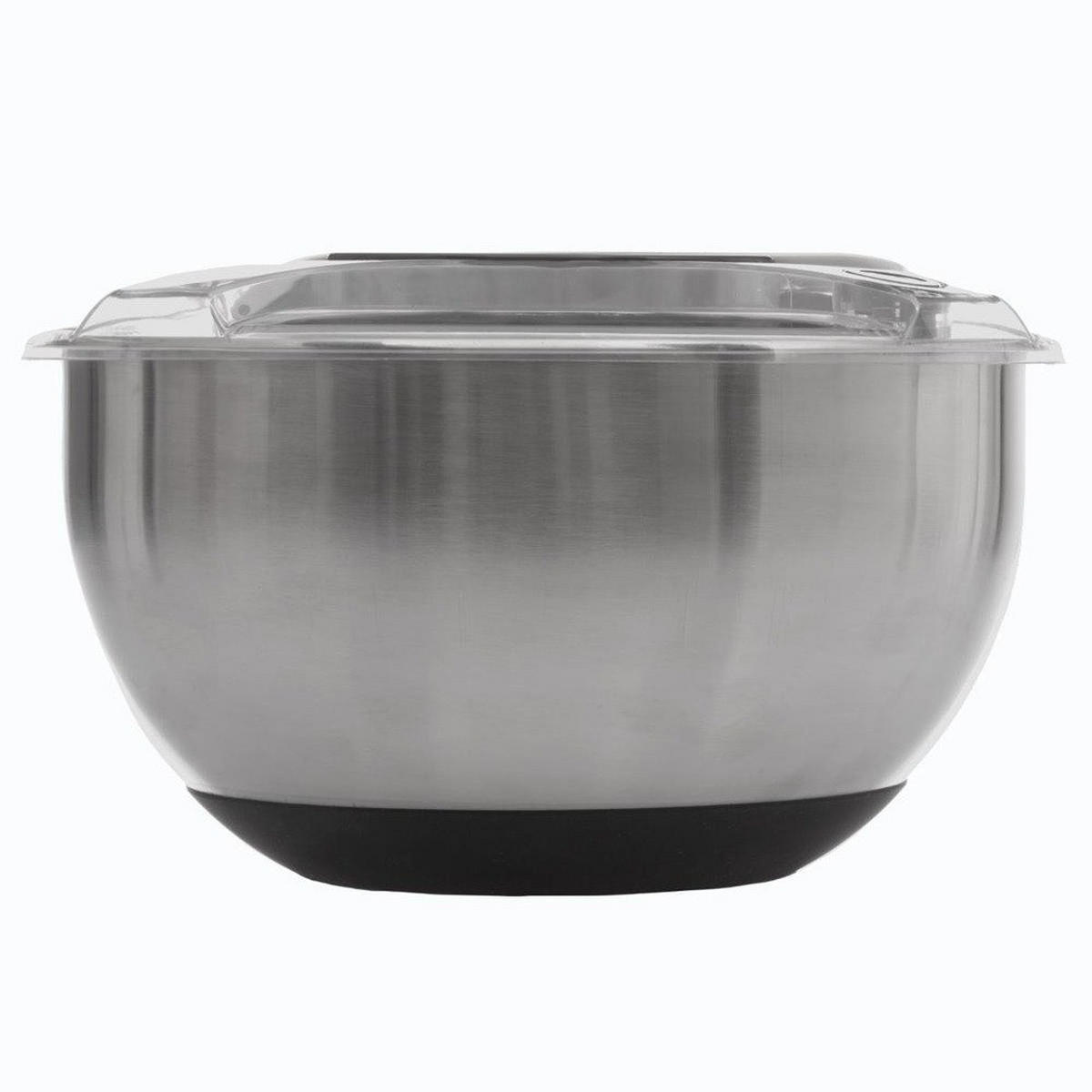 SALATZENTRIFUGE 3,5 l 27/27/17 cm - Silberfarben, Metall (27/17cm) - 5five Simply Smart