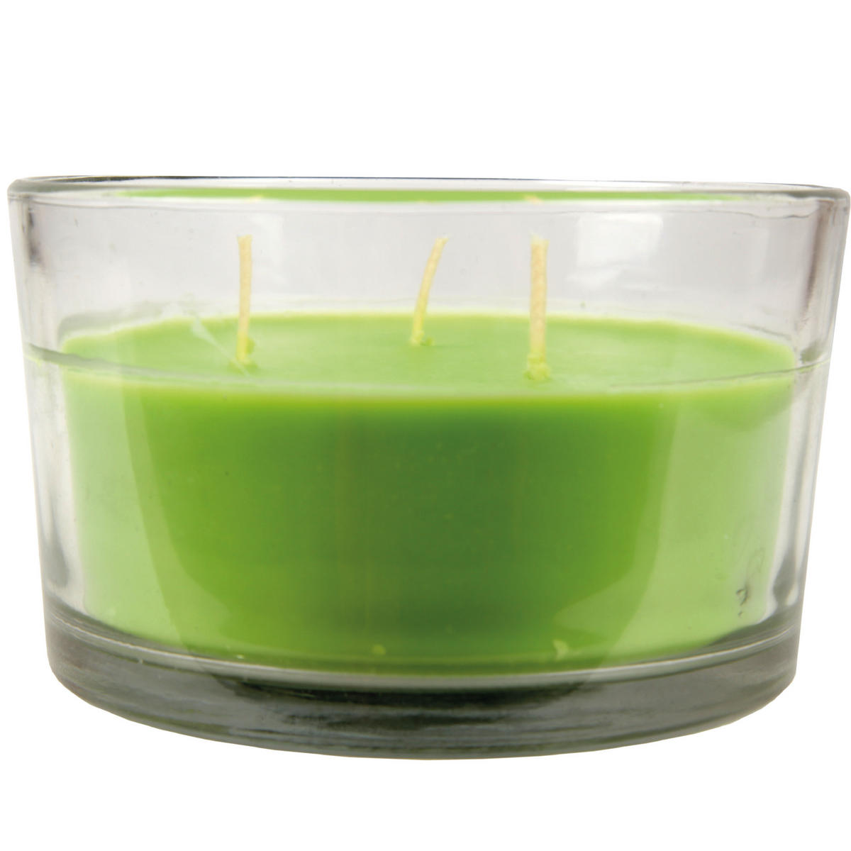 DUFTKERZE "Cocktail Edition" Mojito - Hellgrün, Naturmaterialien (13/8cm)