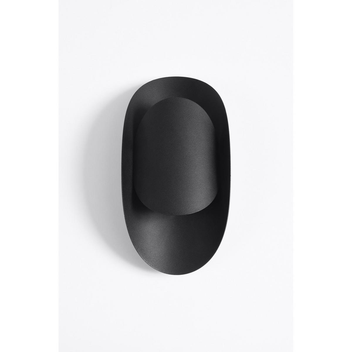 WANDLEUCHTE Stahl Schwarz TEAR - Schwarz, Metall (10/30/13cm) - Sollux Lighting