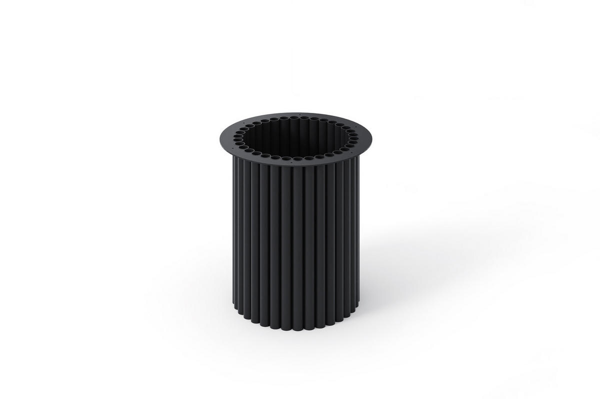 COUCHTISCH Virelo Weiß-Schwarz - Schwarz/Weiß, Holzwerkstoff (67/67/42cm) - Bettso