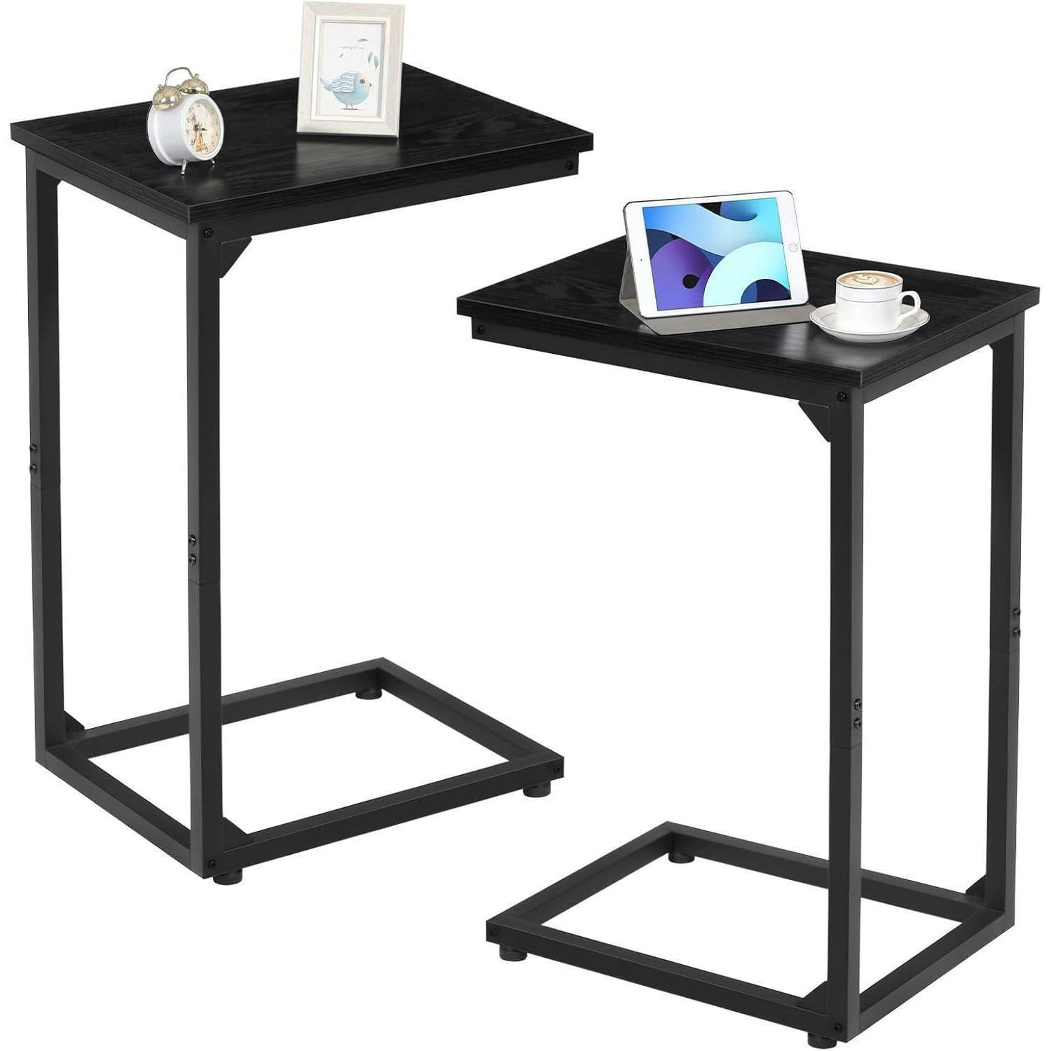 XXXLutz Beistelltisch Schwarz 29x59x39 cm