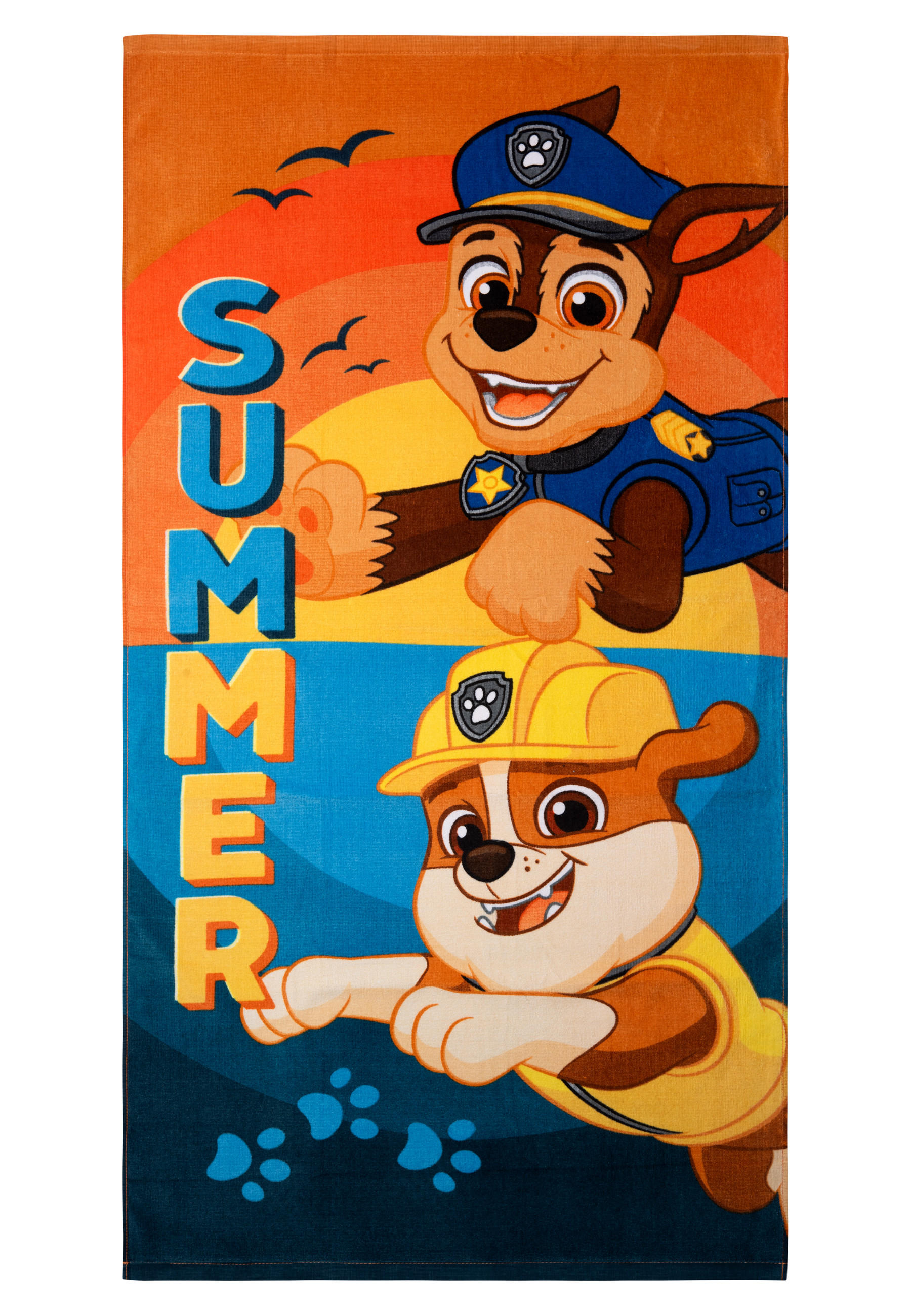 STRANDTUCH Paw Patrol Summer 140 x 70 cm - Multicolor, Textil (140/70cm) - Paw Patrol