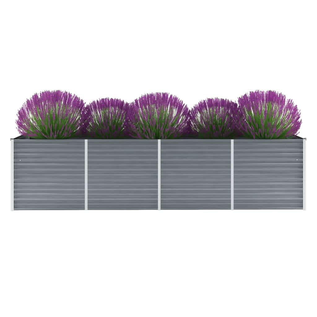 Deluke Hochbeet Grau 320x77x80 cm