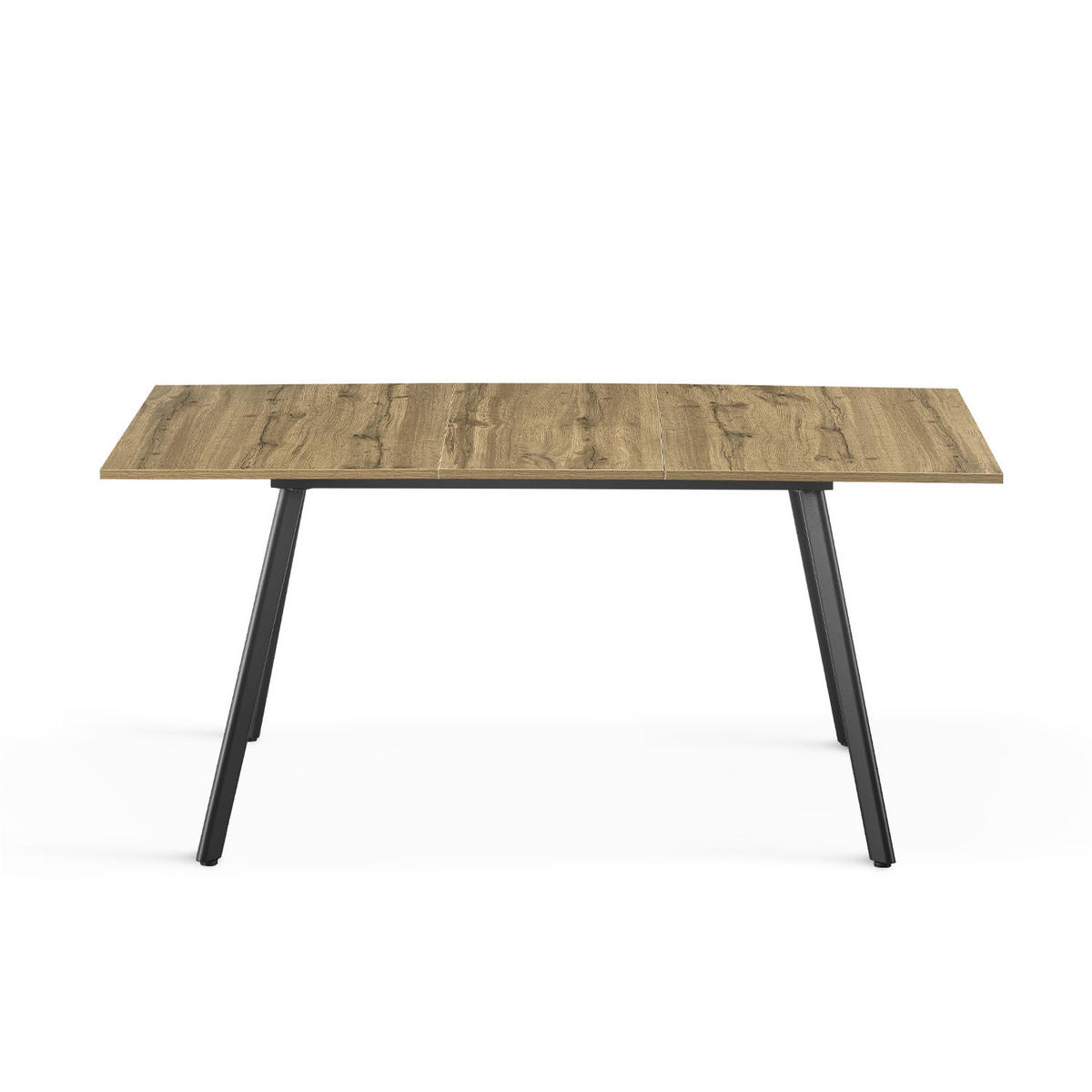 ESSTISCH MARA 120-160/80/76 cm Eiche - Eichefarben, Holz (80/120/76cm) - B&D Home