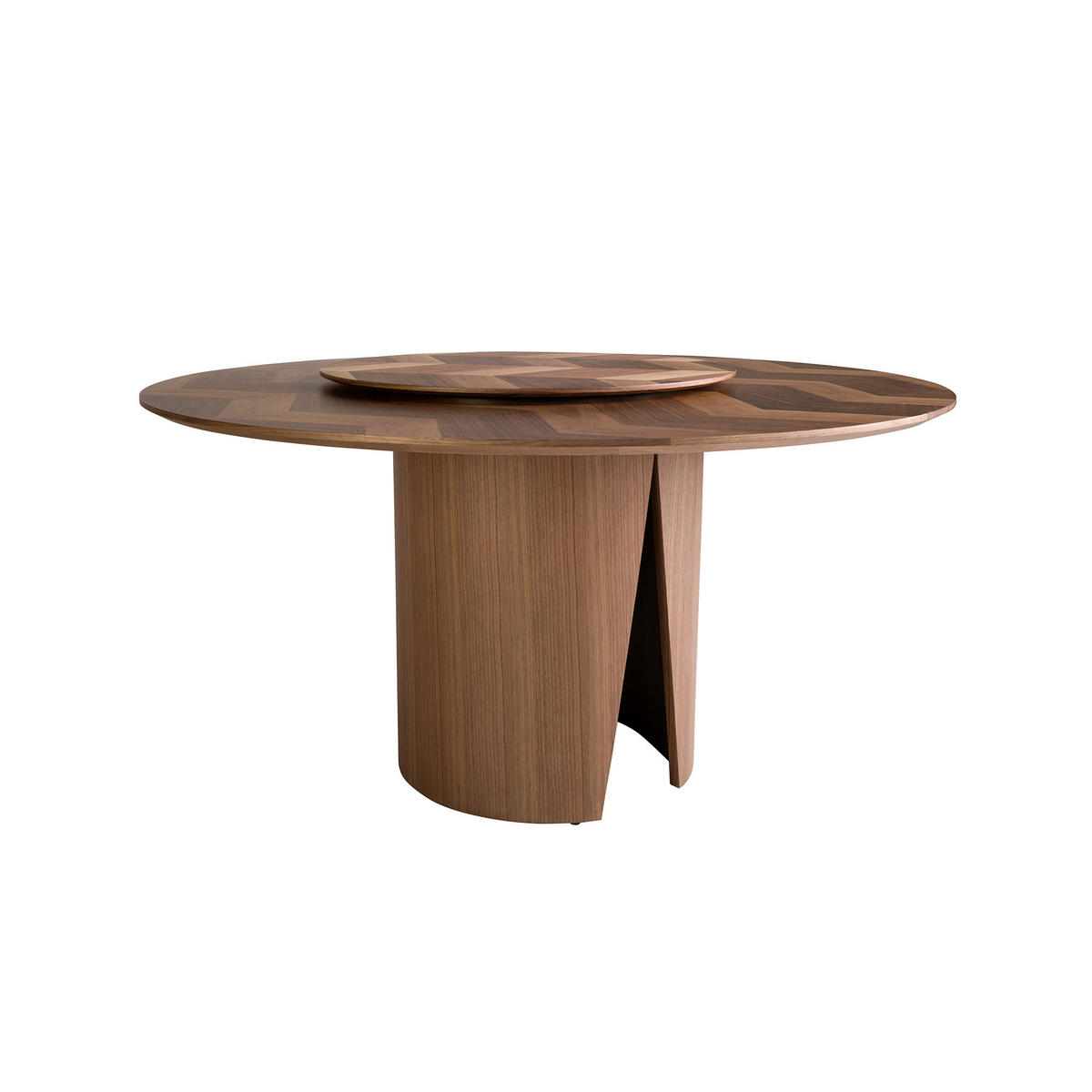ESSTISCH Walnuss 150/150/76 cm - Walnussfarben, Holz (150/150/76cm) - ANGEL CERDA