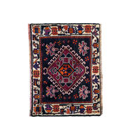 TEPPICH Gashgai Blau 52/70 cm Schurwolle - Blau, Textil (70/52cm) - Looma