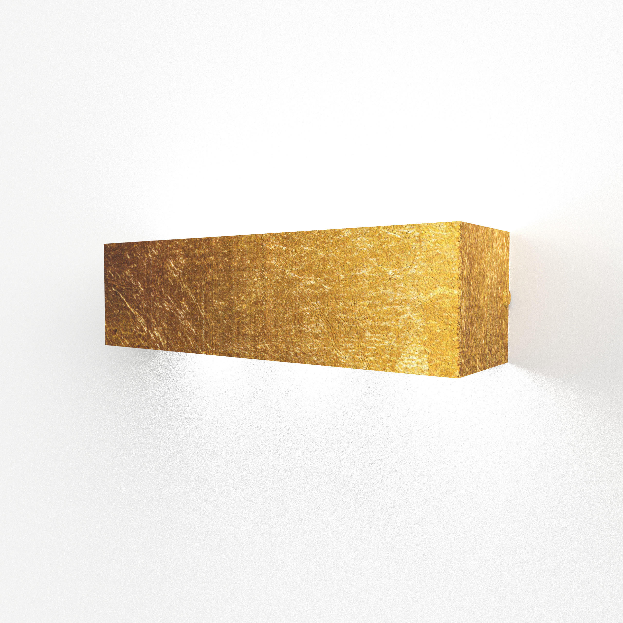 WANDLEUCHTE - Goldfarben, Metall (45/10/10cm) - Lumicom