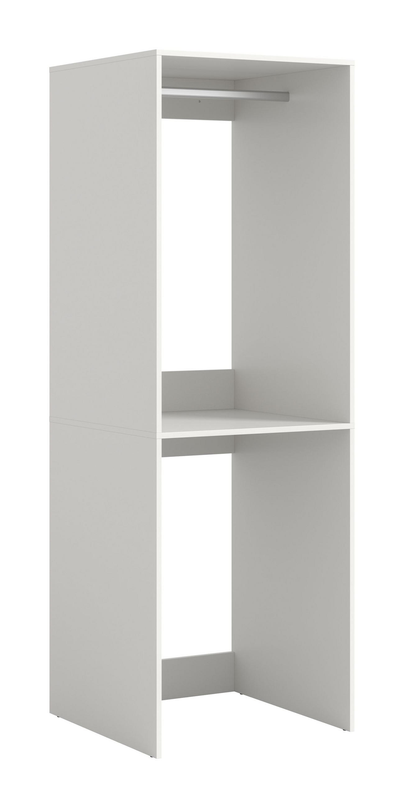 WASCHMASCHINENSCHRANK Mixx (B/H/T: ca. 66/195/66 cm) in Weiß/weiß - Weiß, Holzwerkstoff (66/195/66cm)