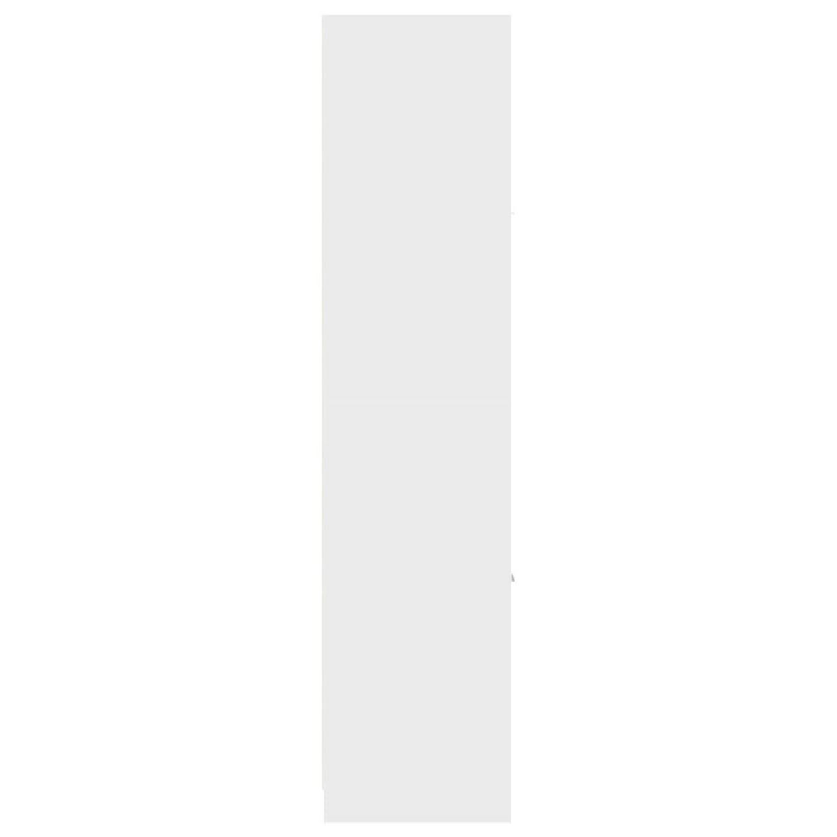 APOTHEKERSCHRANK Weiss 40/41/174,5 Cm Holzwerkstoff - Weiß, Holzwerkstoff (41/174.5/40cm) - vidaXL