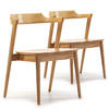 STUHL 2er-Set Venus Eiche Farbe - Honigeiche, Holz (58/76/58cm) - VS Venta-stock