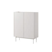 KOMMODE aus Kaschmir mit Einlegeböden - Modernes Design für Wohnzimmer, Schlafzimmer und Diele - Kaschmir, Holzwerkstoff (97/122/37cm)