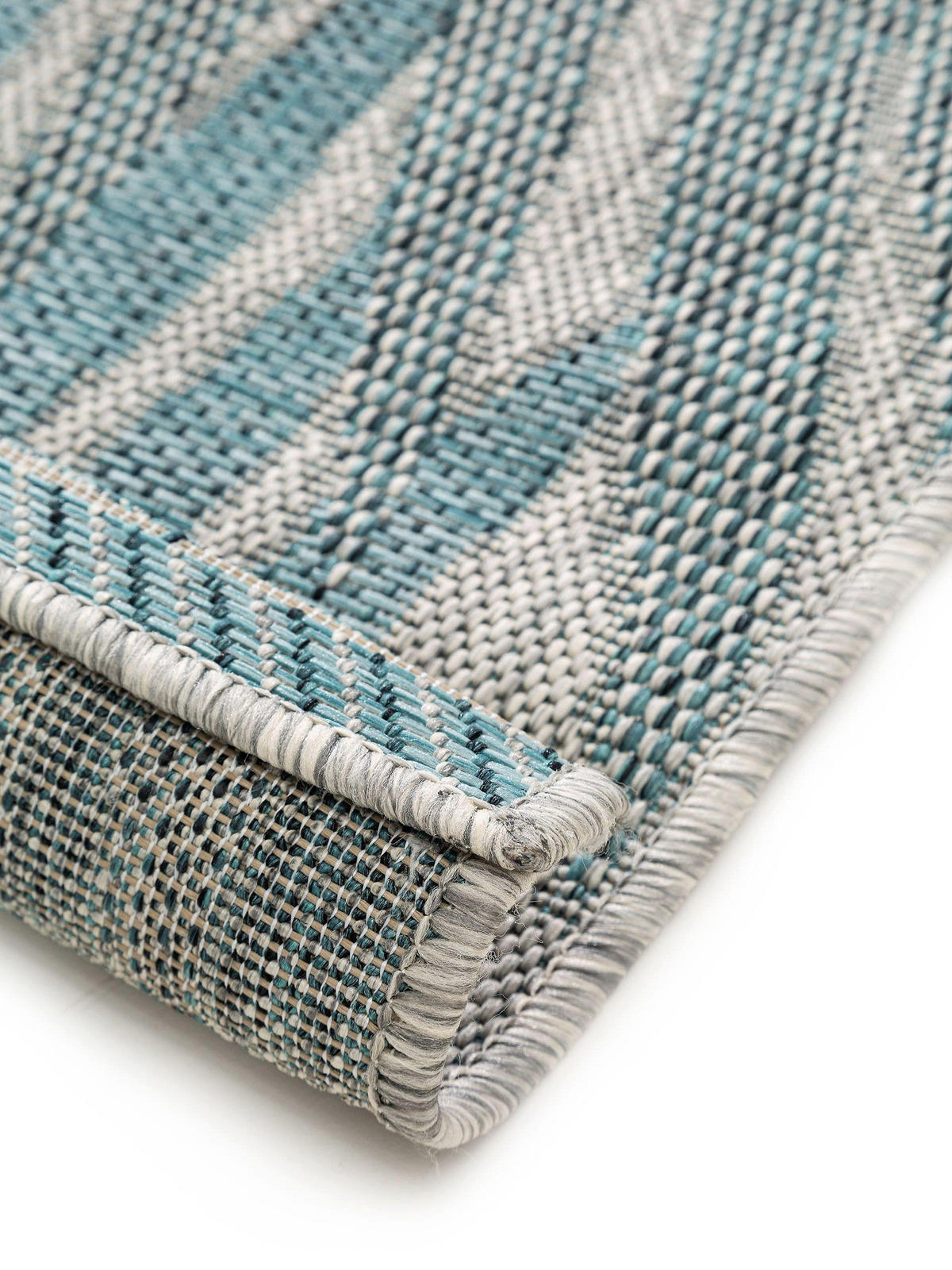 OUTDOORTEPPICH Cleo Blau 80x150 cm - Blau, Textil (80/150cm) - benuta Nest