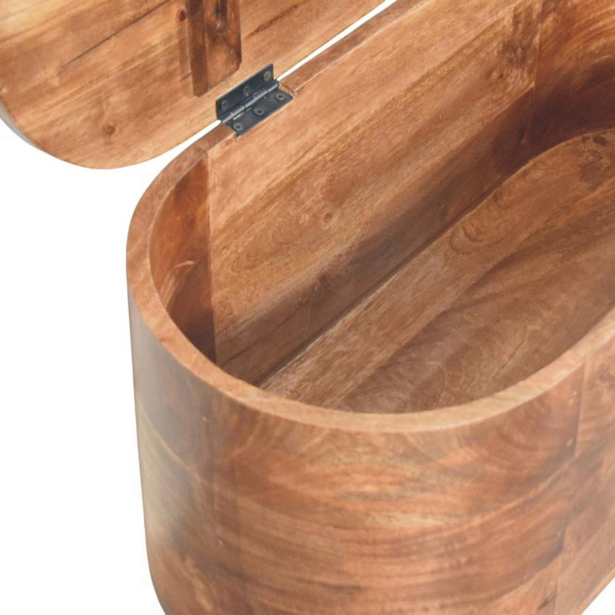 TRUHE mit Roasted-Almond-Finish, Stauraum innen, braun - Braun, Holz (80/38/35cm) - Artisan Furniture