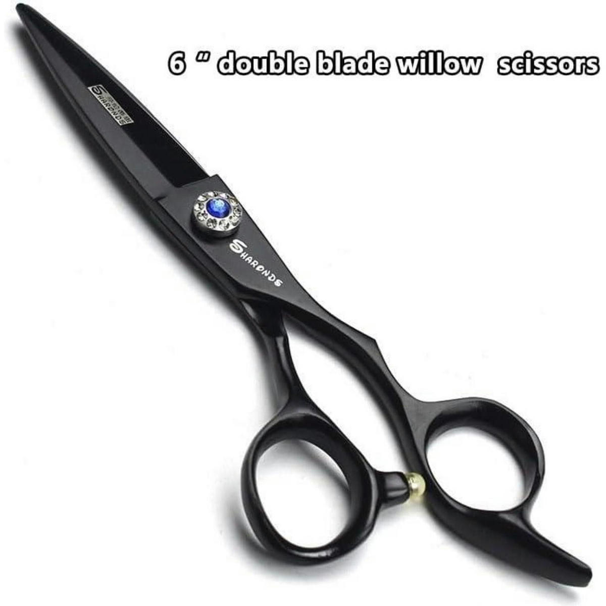 HAARSCHNEIDESCHERE Set 6 Zoll 3-teilig Schwarz - Schwarz, Metall (6/1/17.8cm)