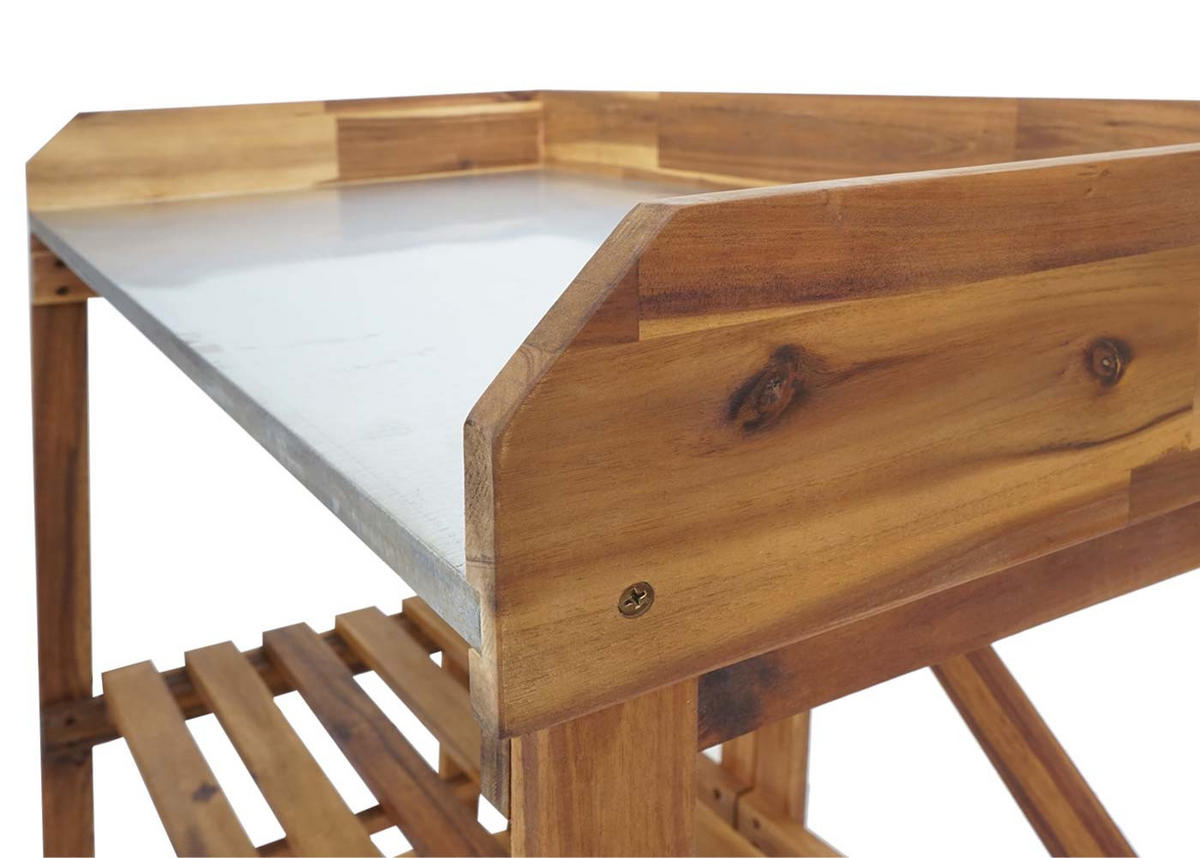 PFLANZTISCH Braun - Braun, Holz (44/86/89cm) - MCW