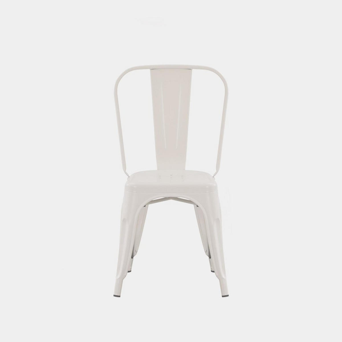 STUHL FÜR DRAUSSEN Hjorts Beige 46 cm x 85 cm - Beige, Metall (46/85/49cm) - Klast Home