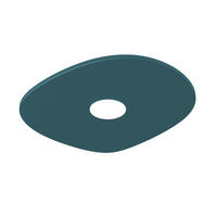 DECKENLEUCHTE - Blau, Metall (20/23/4cm) - Lumicom