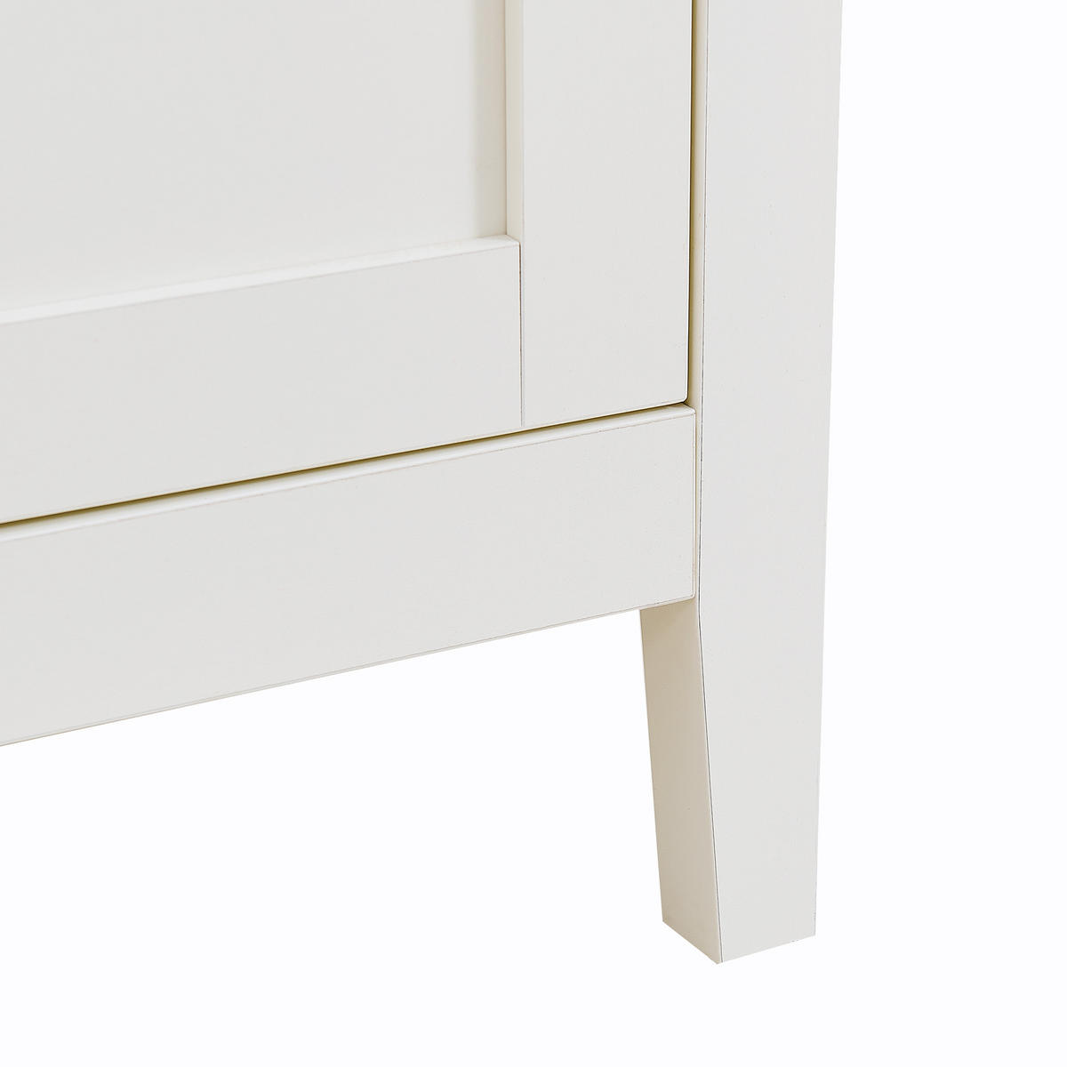 SIDEBOARD Weiß 160/40/82 cm - Weiß, Holzwerkstoff (160/82/40cm) - PANGIVO