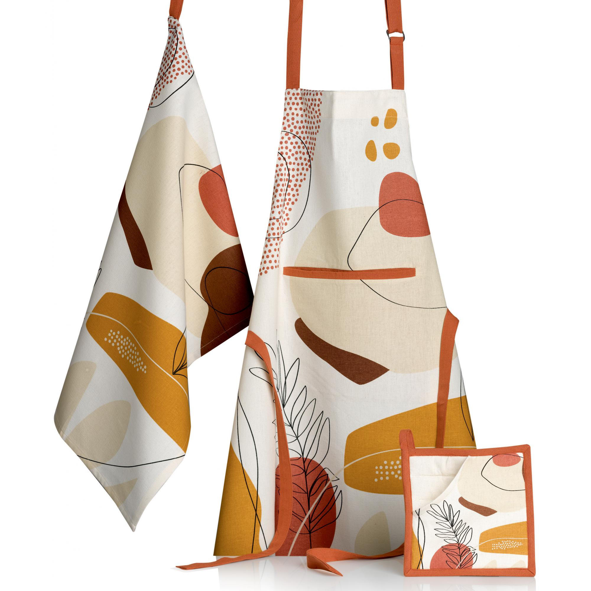 KÜCHENSCHÜRZE Legno multico 72 x 85 cm - Multicolor, Textil (72/85cm) - Winkler