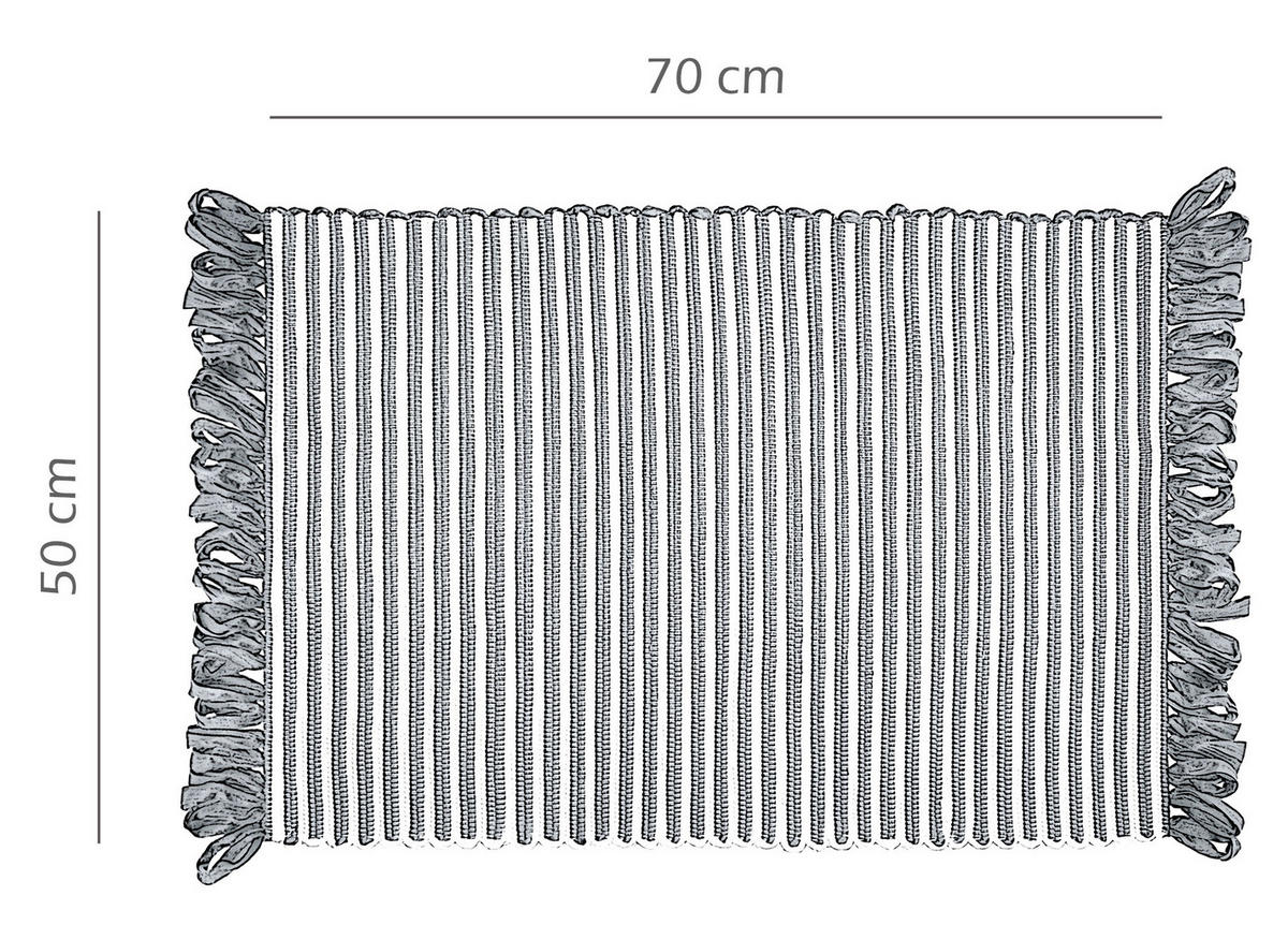 HANDGEWEBTER Läufer 50x70 cm Marsala - Altrosa, Naturmaterialien/Textil (50/70cm) - Lashuma